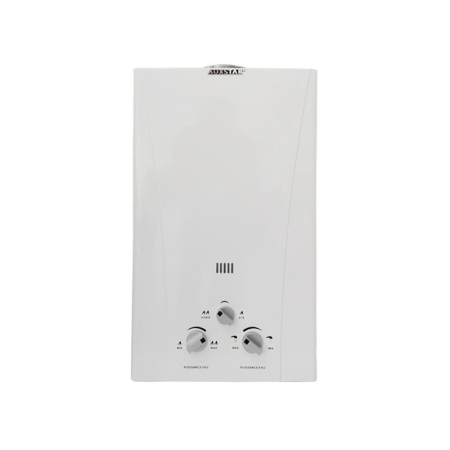 Chauffe Bain Auxstar à Gaz Naturel 10L  Blanc