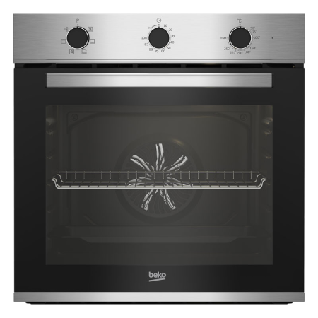 Pack Electroménager BEKO Plaque + Four + Hotte Inox
