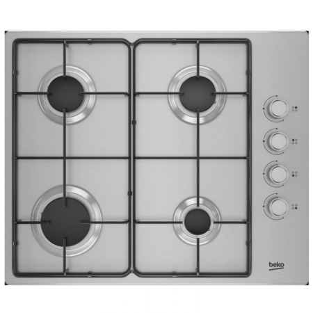 Pack Electroménager BEKO Plaque + Four + Hotte Inox