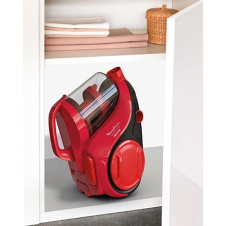 Aspirateur Sans Sac MOULINEX Swift Power Cyclonique 750W - Rouge