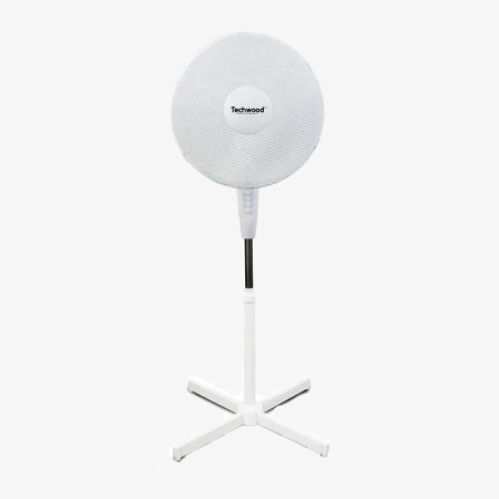 Ventilateur Sur Pieds TECHWOOD TVE-433 45W  Blanc