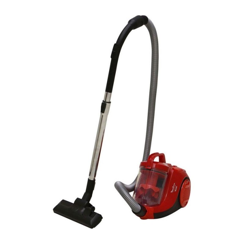 Aspirateur Sans Sac MOULINEX Swift Power Cyclonique 750W - Rouge Aspirateur Sans Sac MOULINEX Swift Power Cyclonique 750W - Rouge